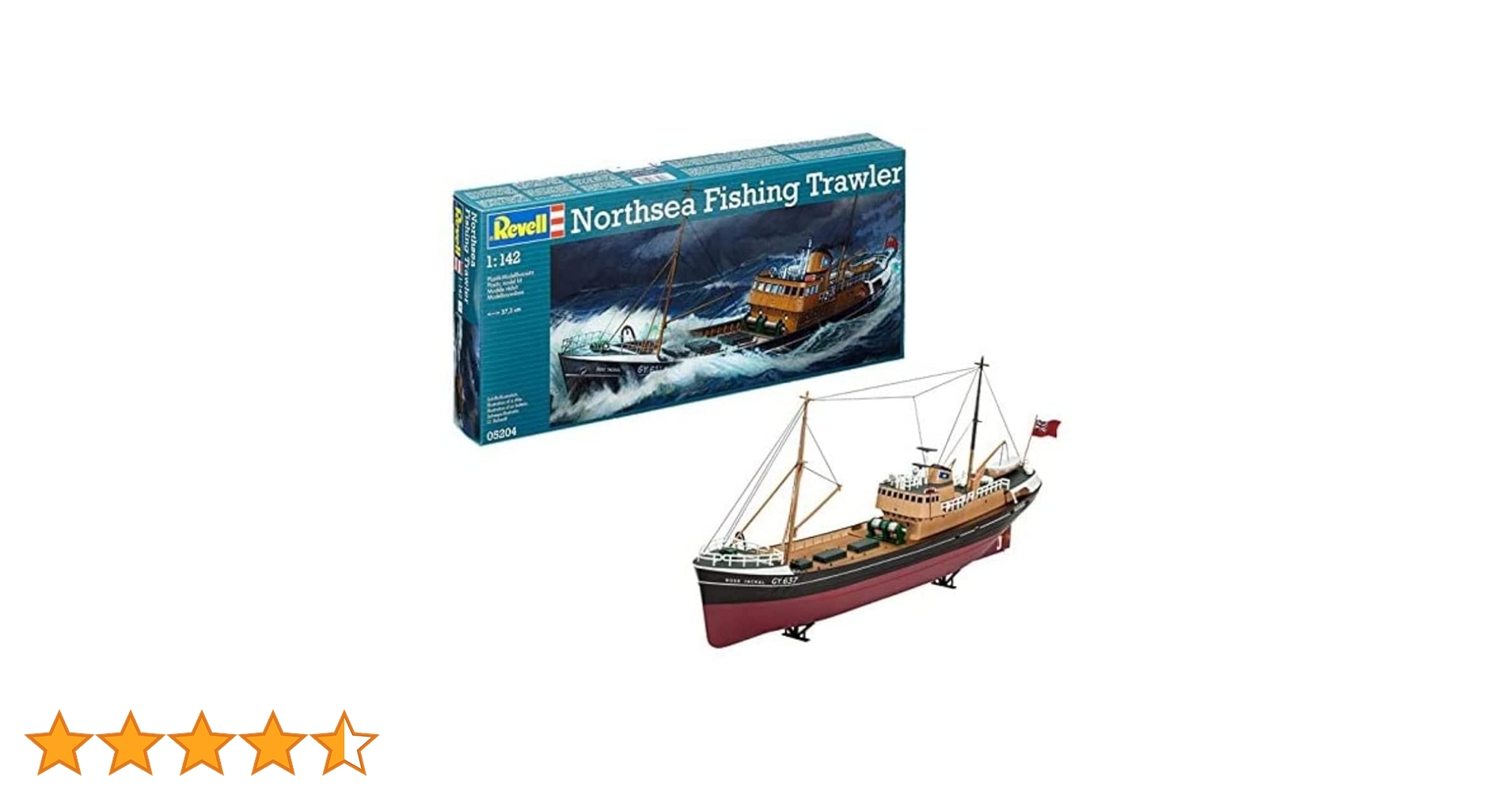 (未使用･未開封品)　ドイツレベル 1/142 Northsea トロール 漁船 05204 プラモデル lok26k6 Amazon.com: Revell Germany North Sea Fishing Trawler Kit